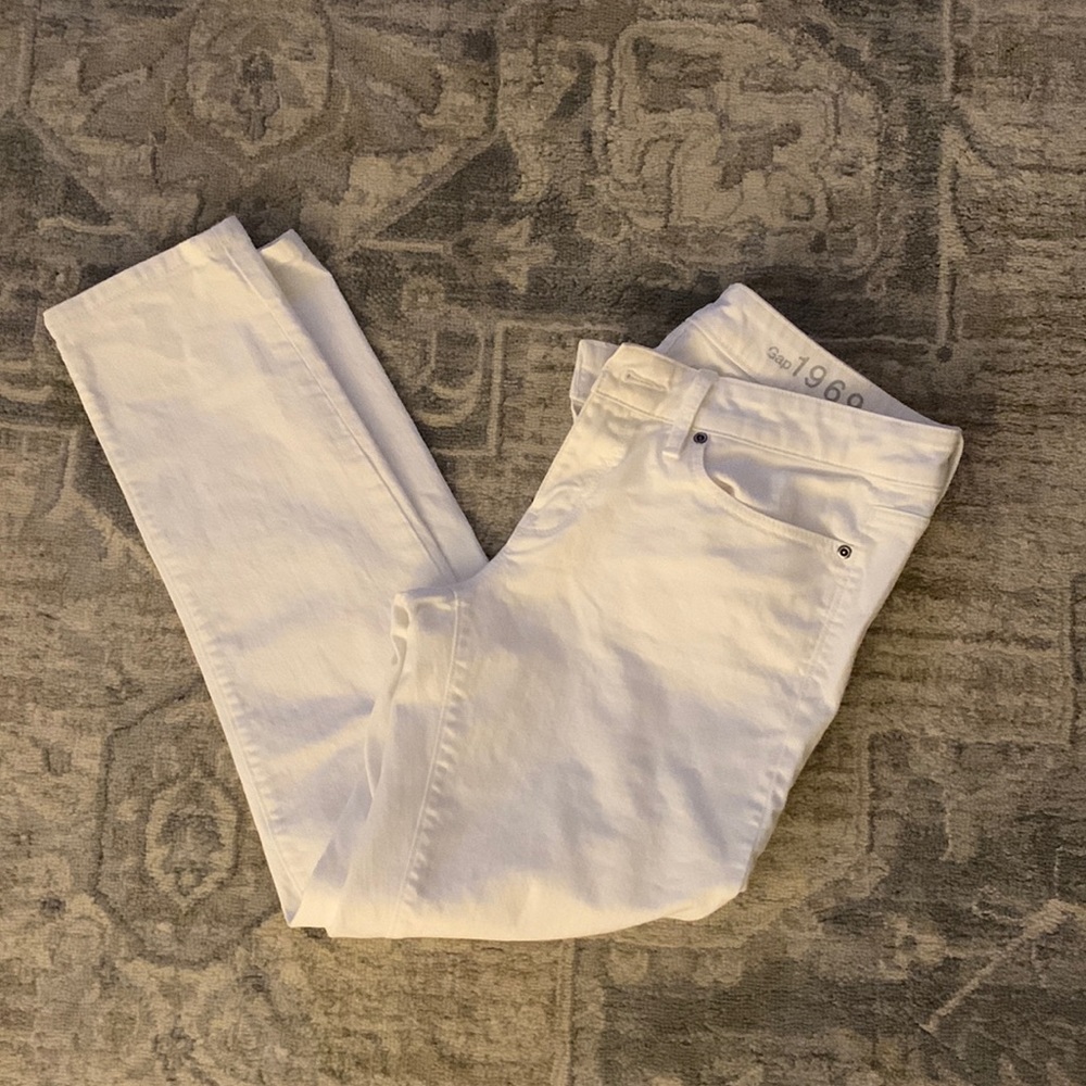 GAP white jeans